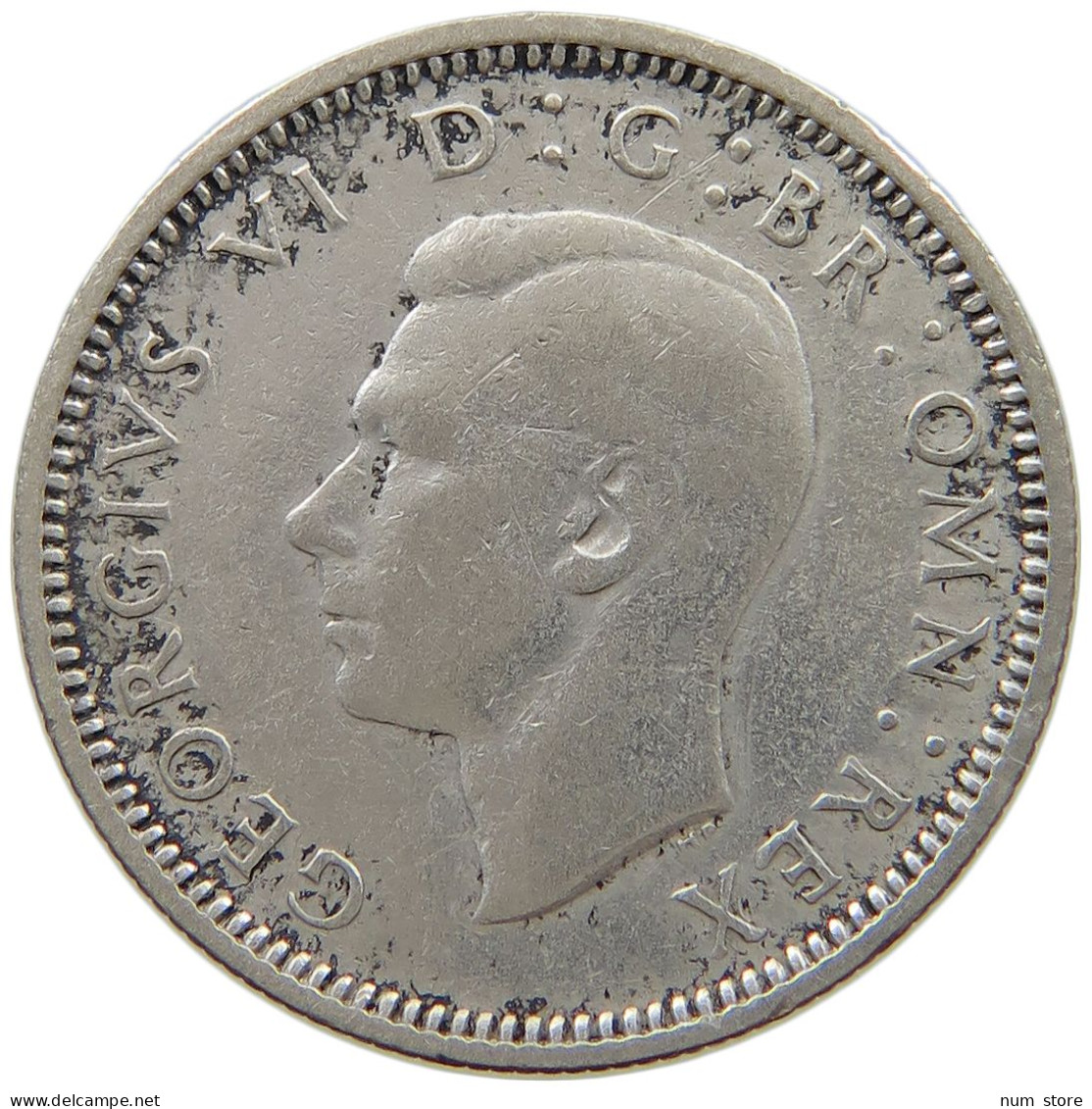 GREAT BRITAIN SIXPENCE 1940 #a081 0891 - H. 6 Pence