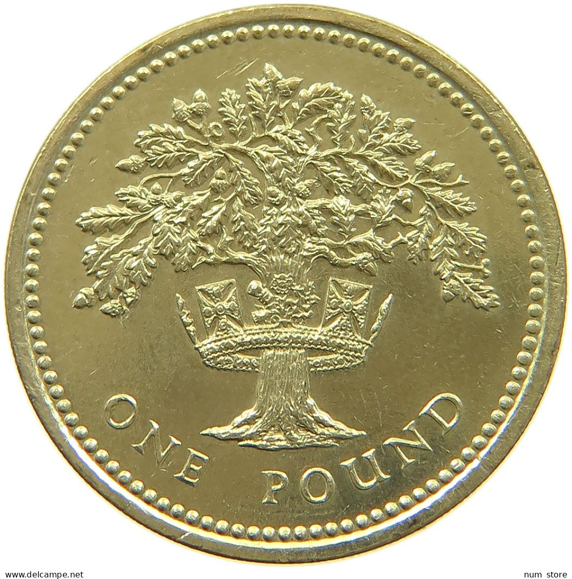 GREAT BRITAIN POUND 1992 #s061 0077 - 1 Pond