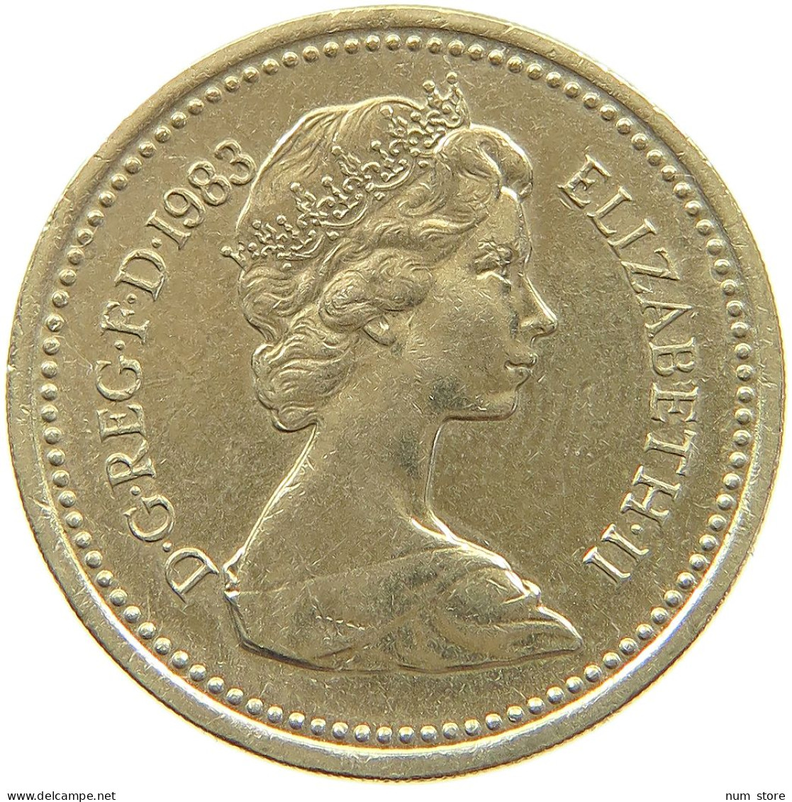 GREAT BRITAIN POUND 1983 #c075 0523 - 1 Pound