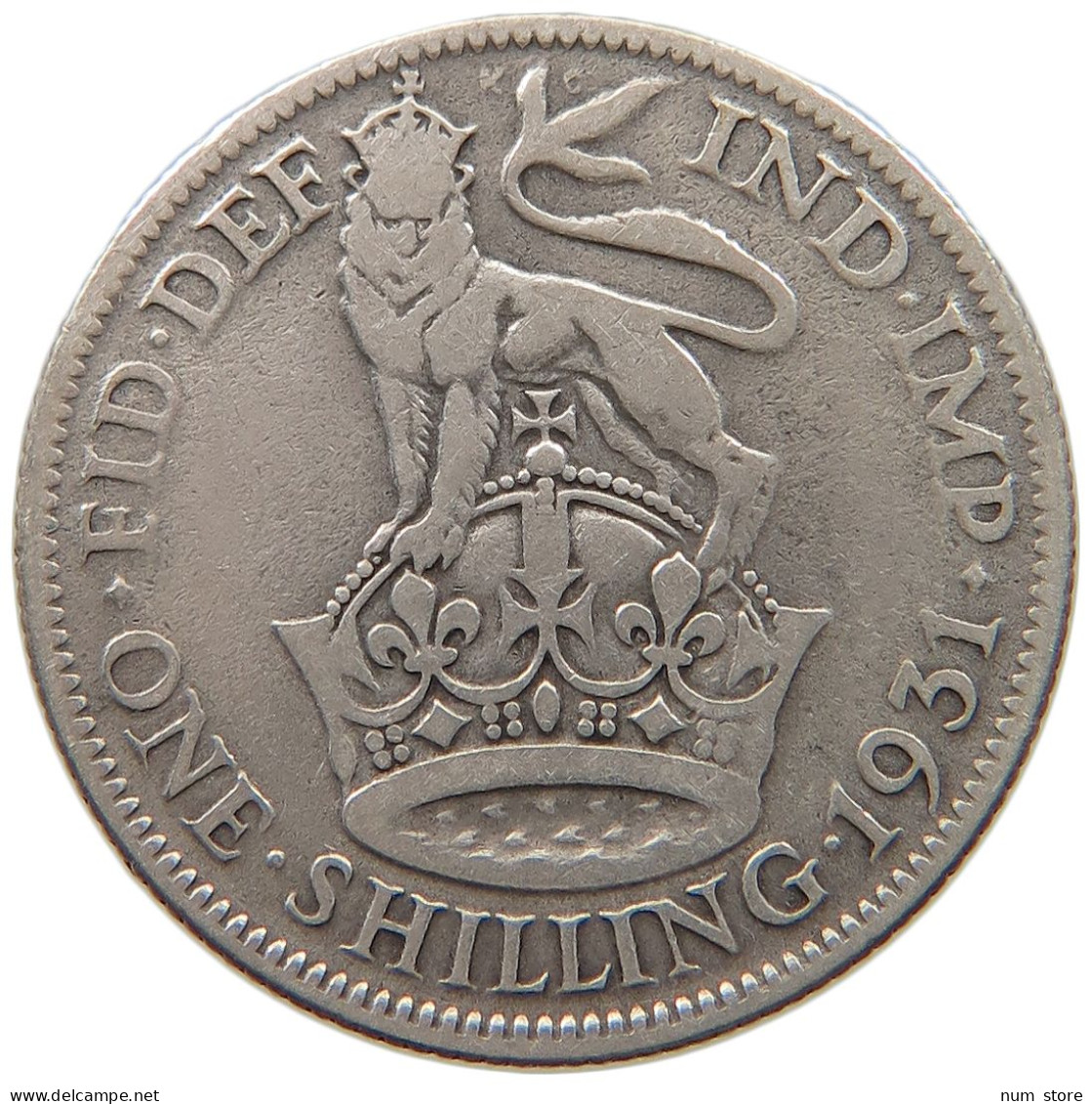 GREAT BRITAIN SHILLING 1931 #a044 0829 - I. 1 Shilling
