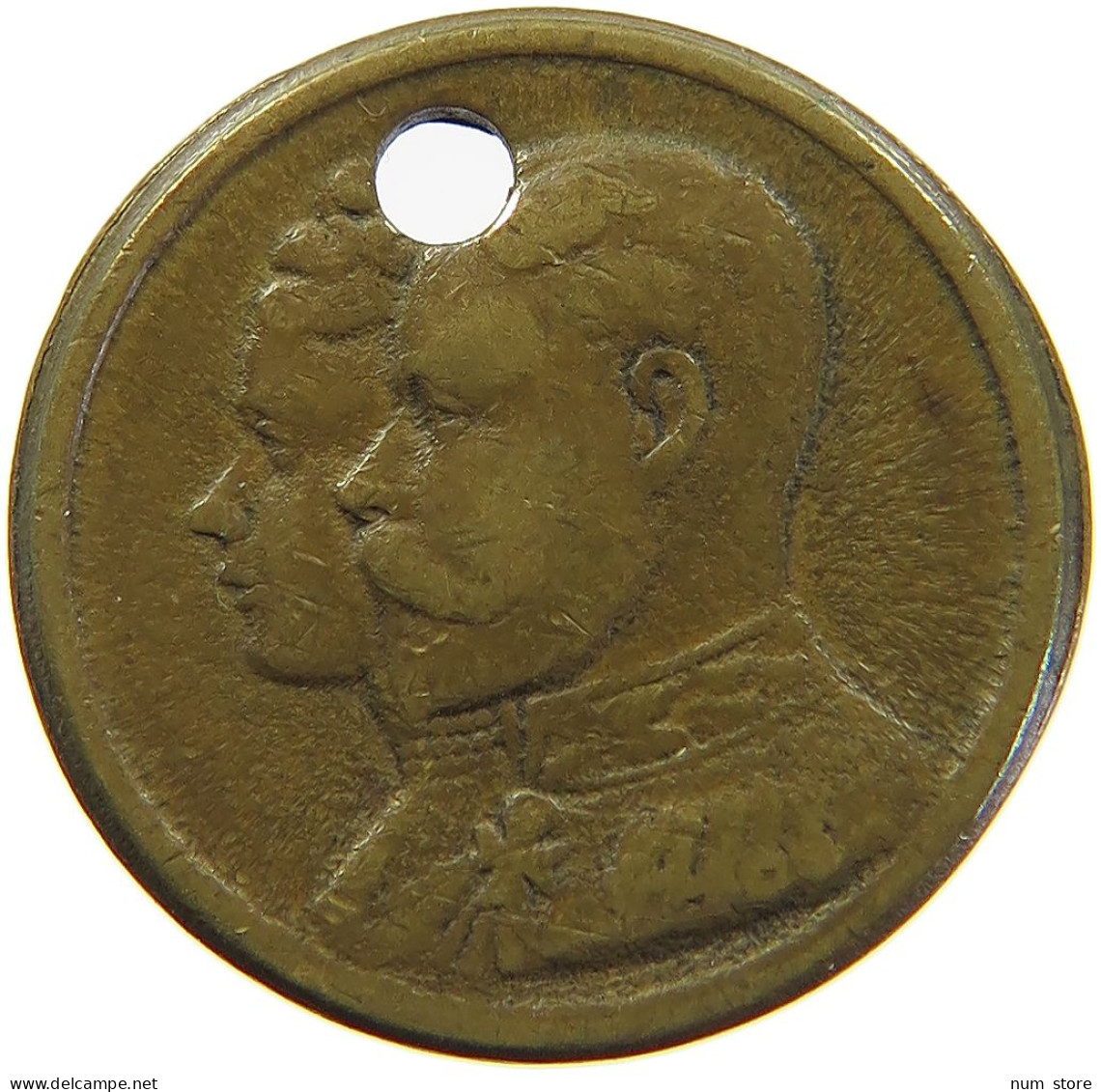 GREAT BRITAIN TOKEN EDWARD VII. ALEXANDRA 18MM 3G #s009 0143 - Sonstige & Ohne Zuordnung