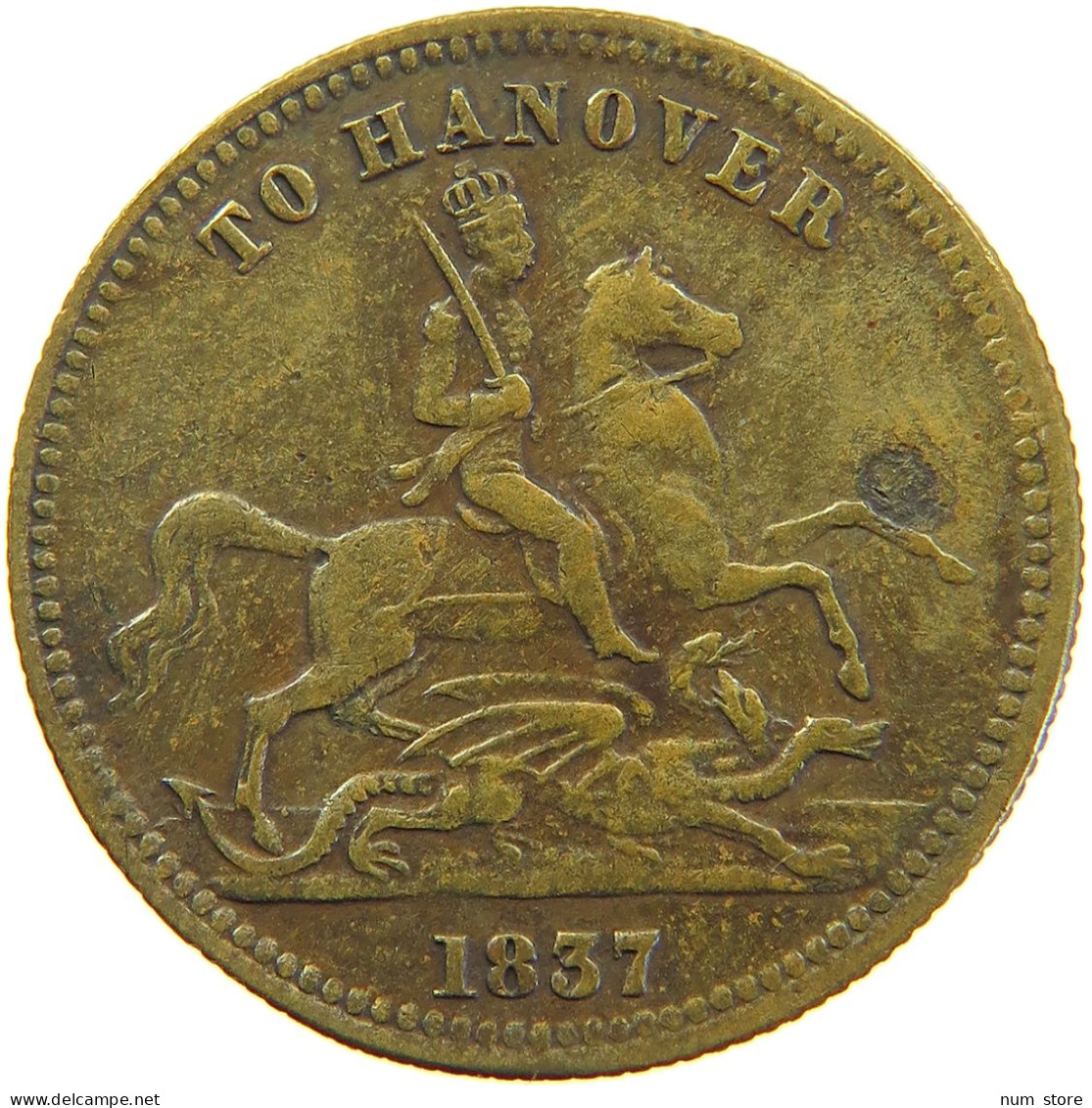 GREAT BRITAIN TO HANNOVER 1849 1837 VICTORIA #c064 0407 - Other & Unclassified