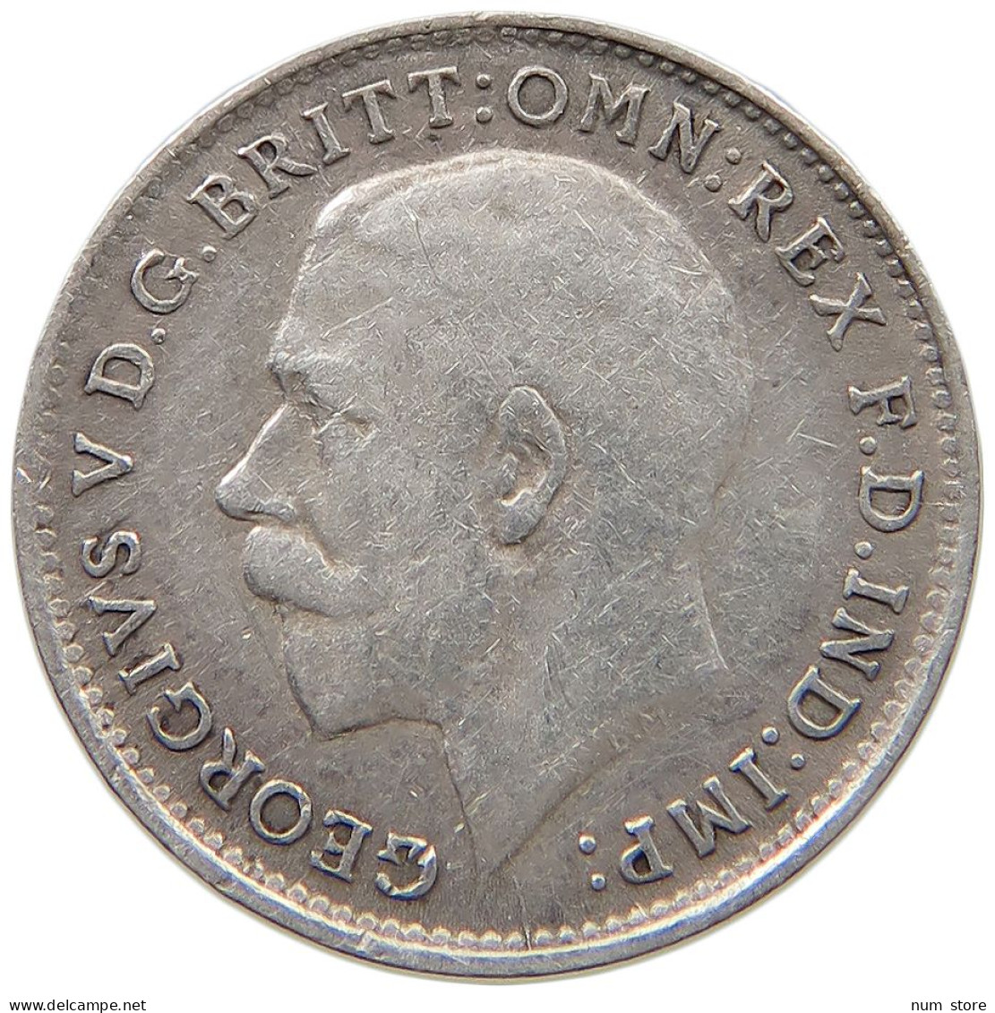 GREAT BRITAIN THREEPENCE 1919 #s059 0657 - F. 3 Pence