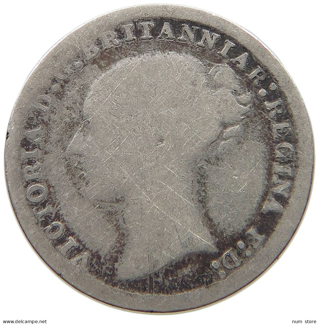 GREAT BRITAIN THREEPENCE 1879 #a034 0047 - F. 3 Pence