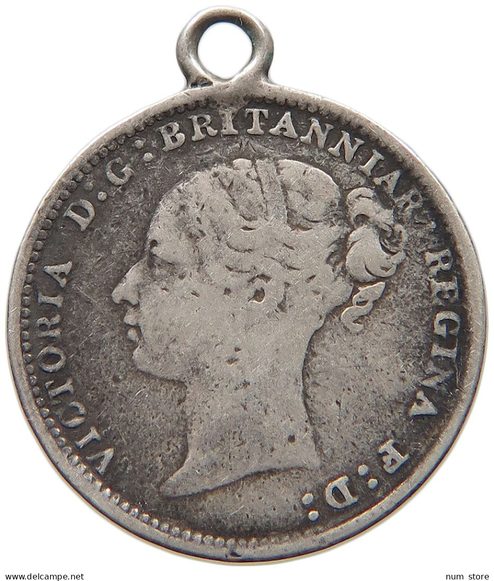 GREAT BRITAIN THREE PENCE 1884 #c010 0459 - F. 3 Pence