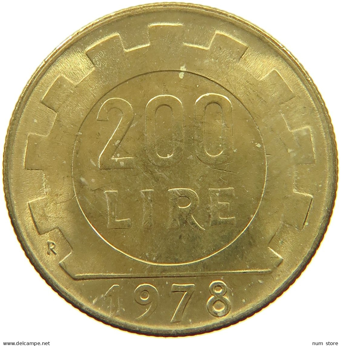 ITALY 200 LIRE 1978 #s041 0615 - 200 Lire