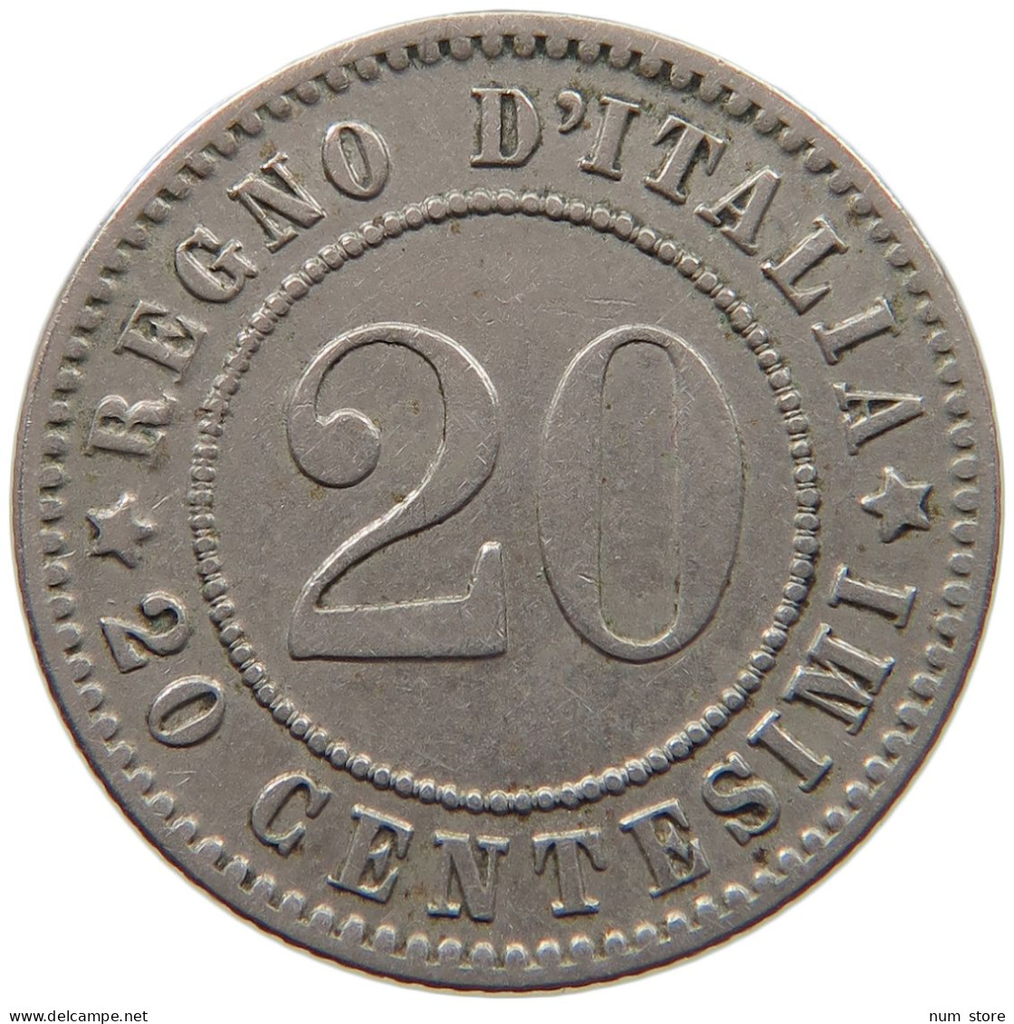 ITALY 20 CENTESIMI 1894 #c008 0193 - 1878-1900 : Umberto I