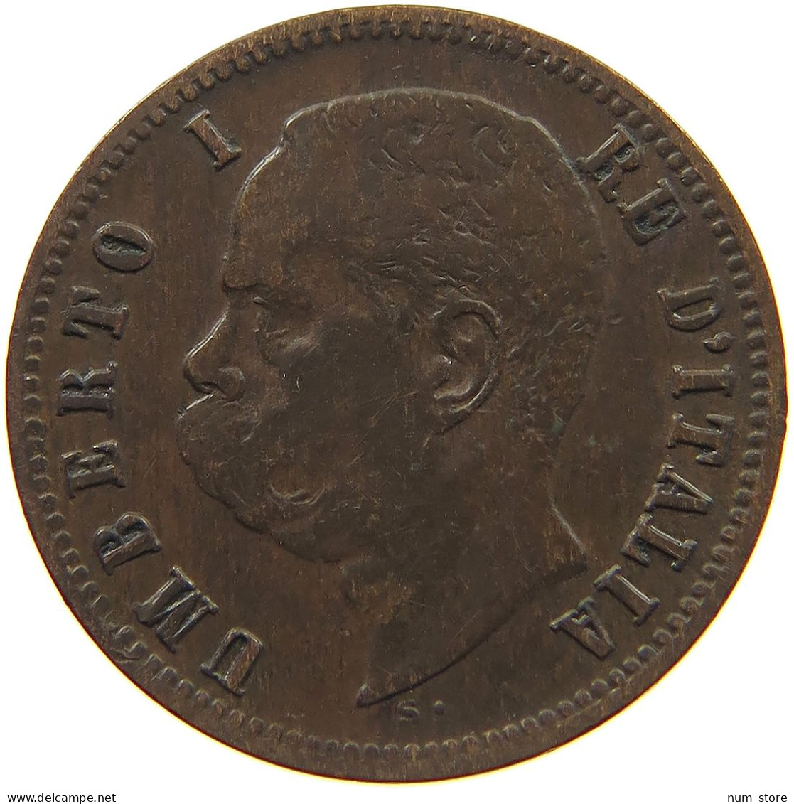 ITALY 2 CENTESIMI 1900 #c022 0515 - 1878-1900 : Umberto I