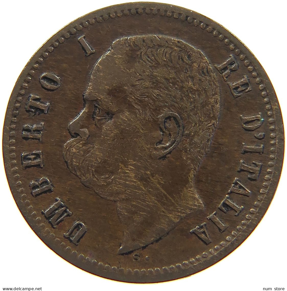 ITALY 2 CENTESIMI 1900 R #c016 0425 - 1878-1900 : Umberto I.