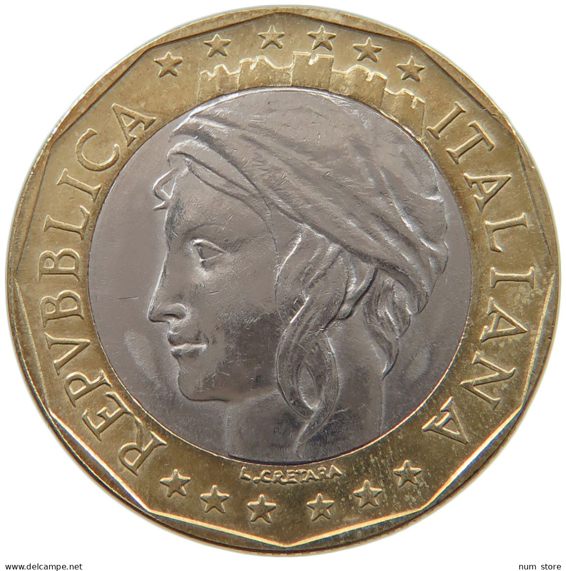 ITALY 1000 LIRE 1998 TOP #a048 0125 - 1 000 Lire