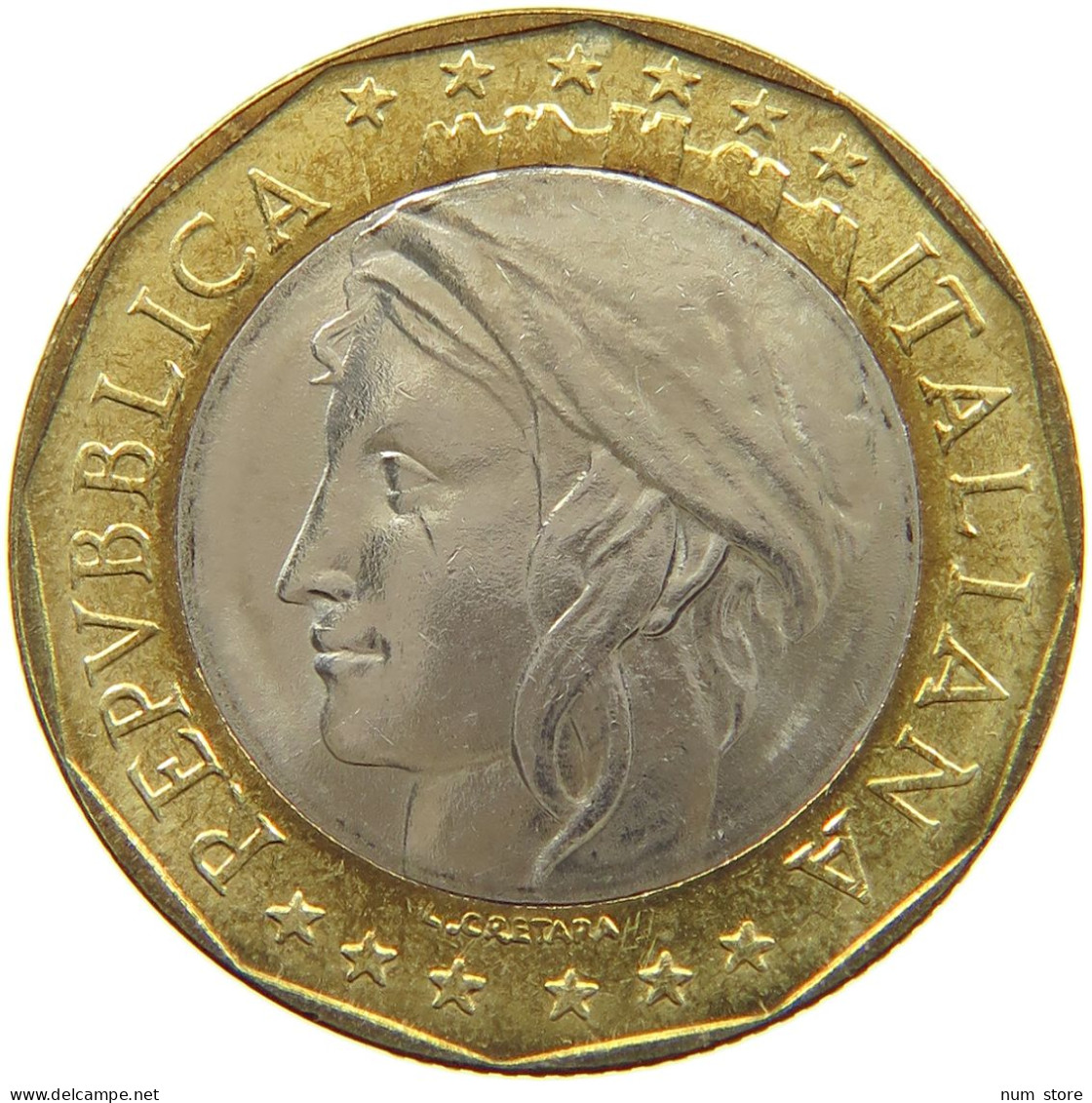 ITALY 1000 LIRE 1997 TOP #a093 0739 - 1 000 Lire