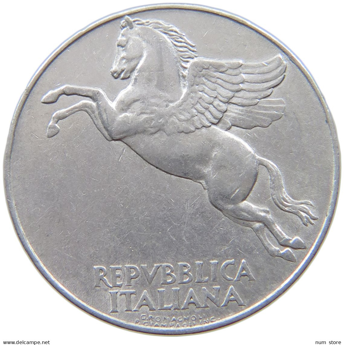 ITALY 10 LIRE 1950 #a021 1135 - 10 Liras