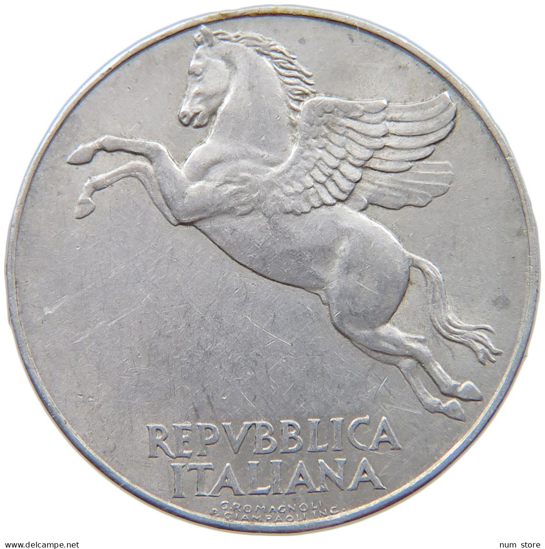 ITALY 10 LIRE 1949 #s042 0519 - 10 Lire