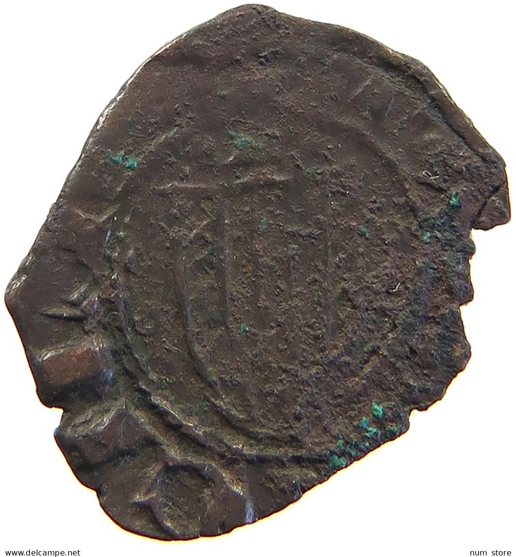 ITALY STATES DENAR ANFONSO ARAGON 1416-1458 SICILY #a071 0387 - Sicilia