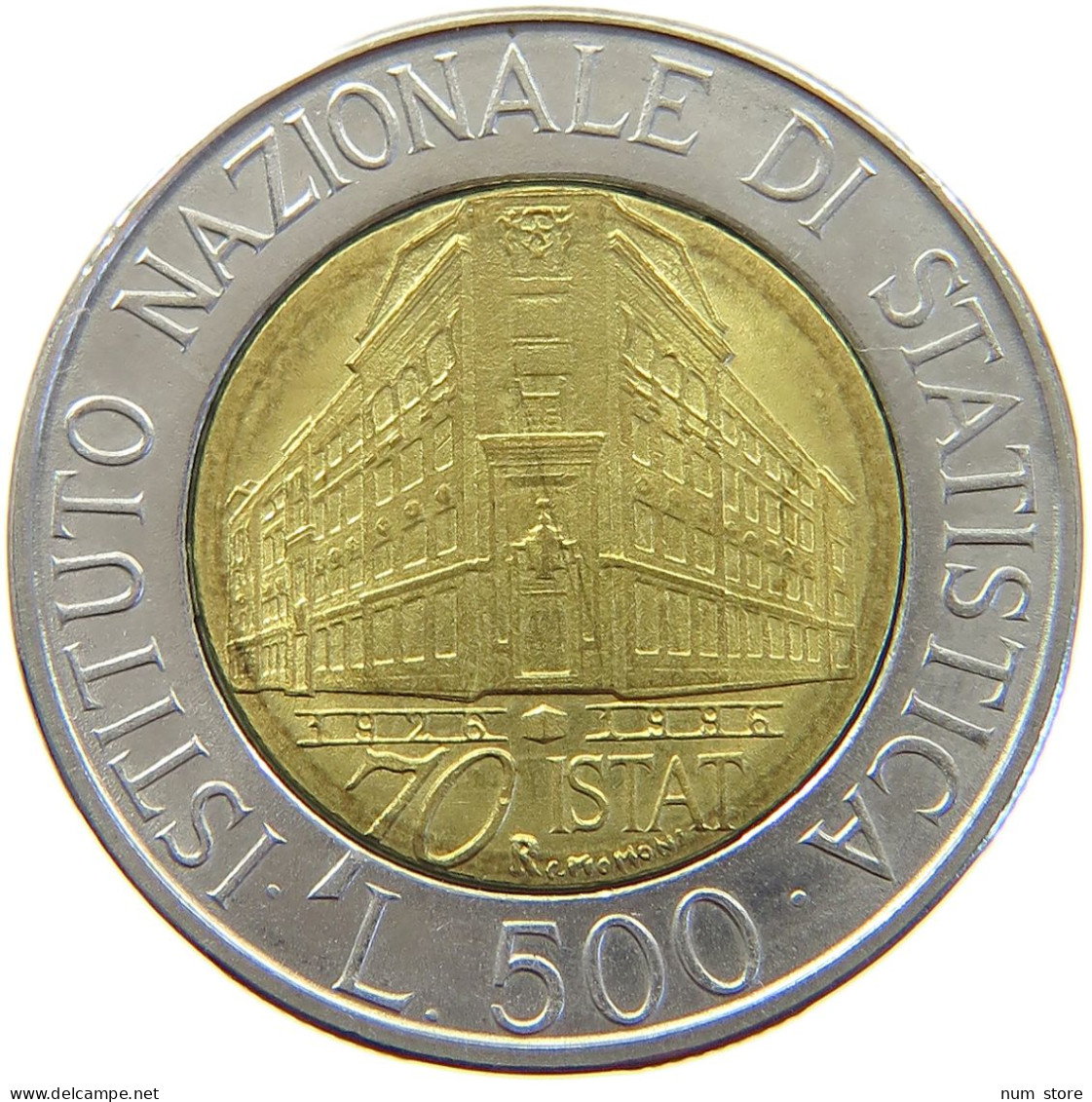 ITALY 500 LIRE 1996 #s014 0281 - 500 Liras