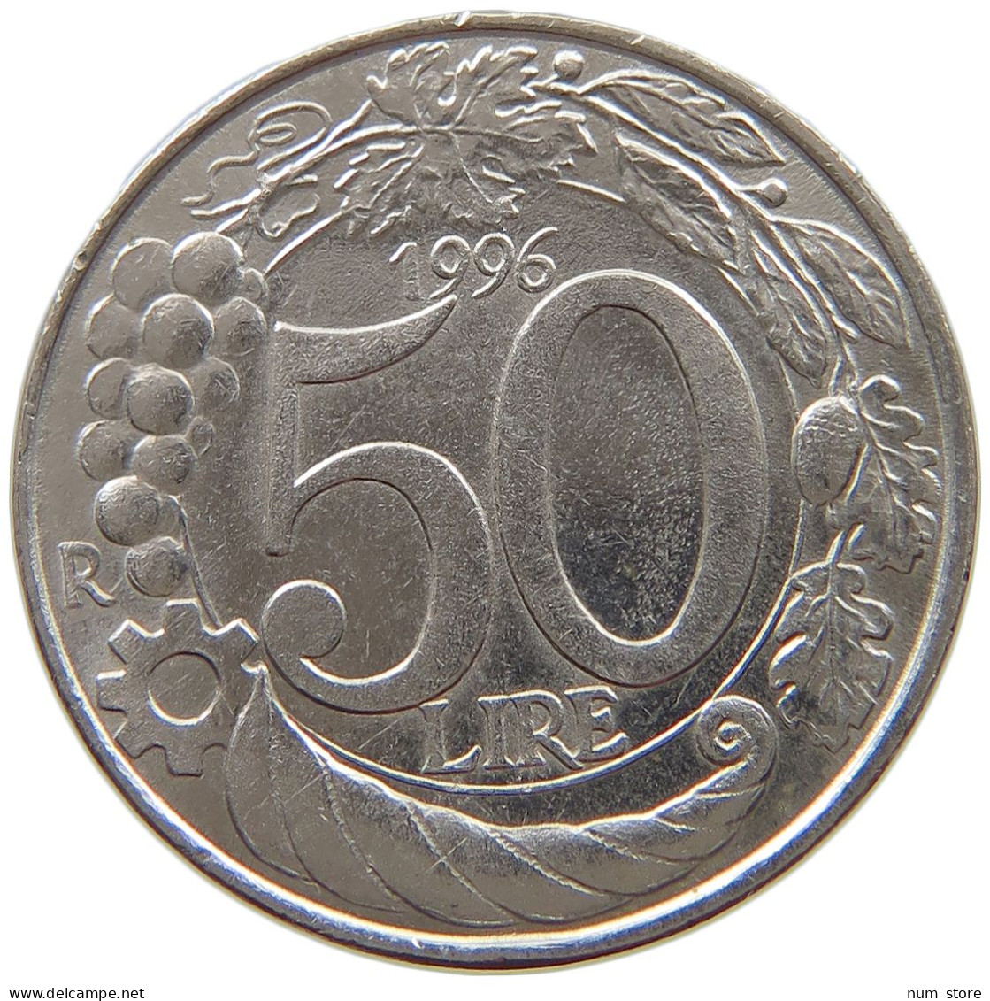 ITALY 50 LIRE 1996 #s040 0471 - 50 Lire