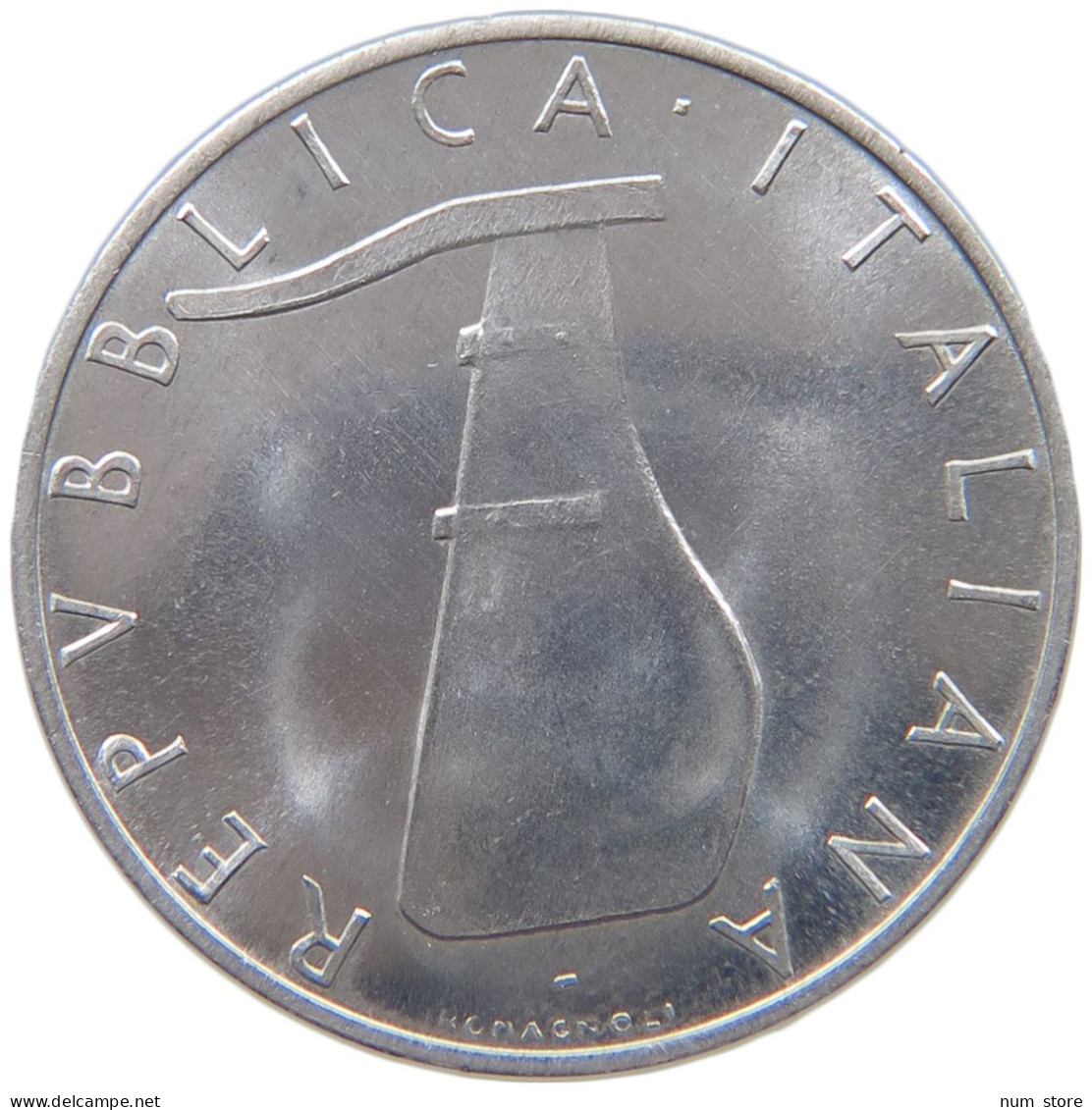 ITALY 5 LIRE 1970 TOP #c016 0723 - 5 Lire