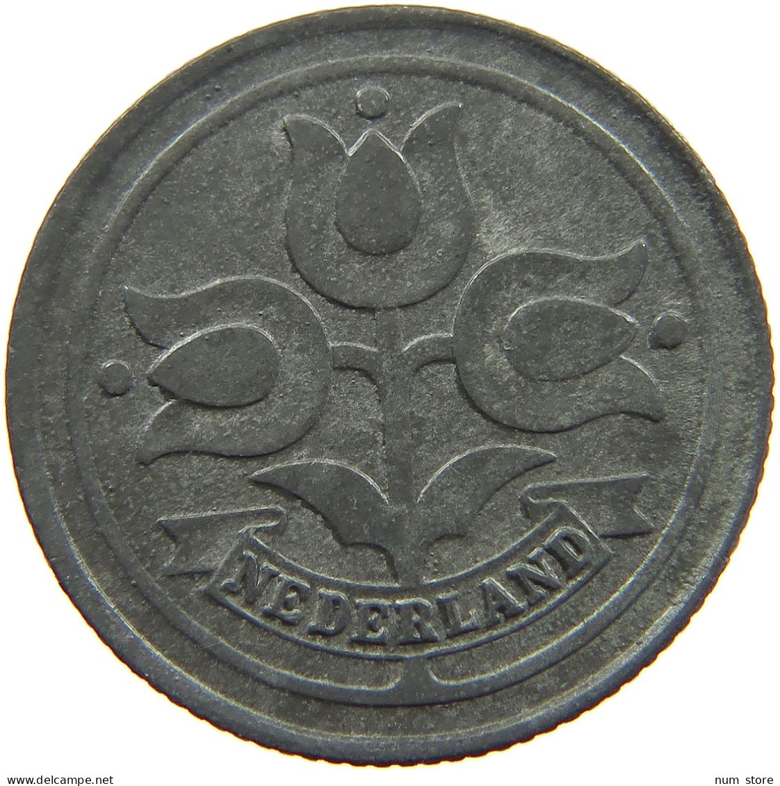 NETHERLANDS 10 CENTS 1942 TOP #a005 0911 - 10 Cent