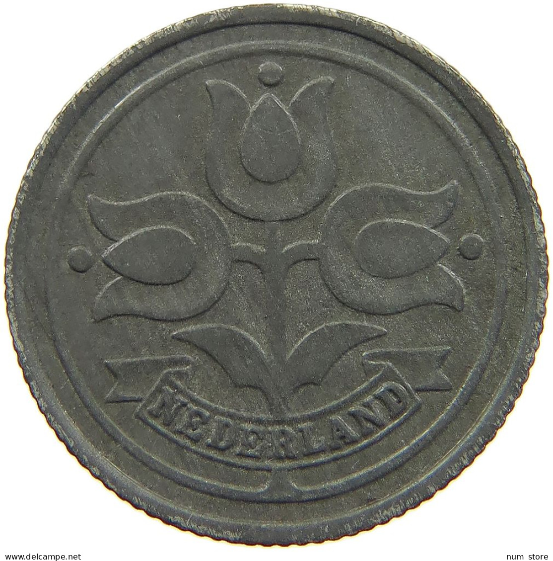 NETHERLANDS 10 CENTS 1942 #c075 0795 - 10 Cent