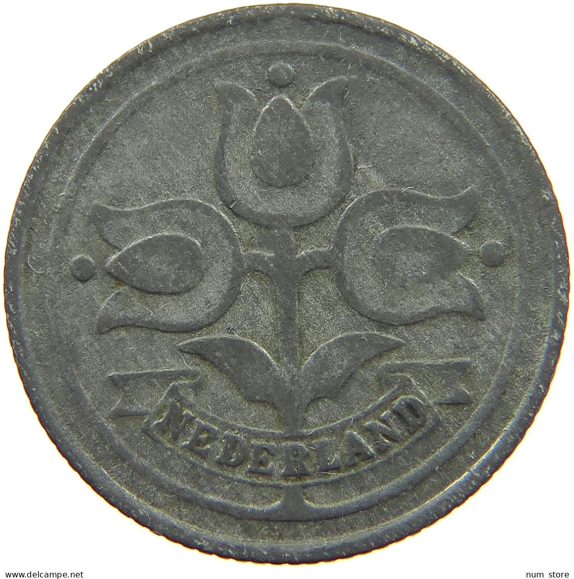 NETHERLANDS 10 CENTS 1942 #a005 0907 - 10 Cent