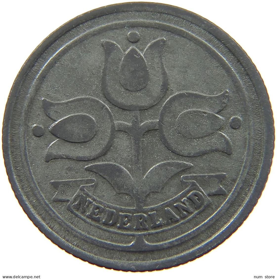 NETHERLANDS 10 CENTS 1942 #a005 0917 - 10 Cent