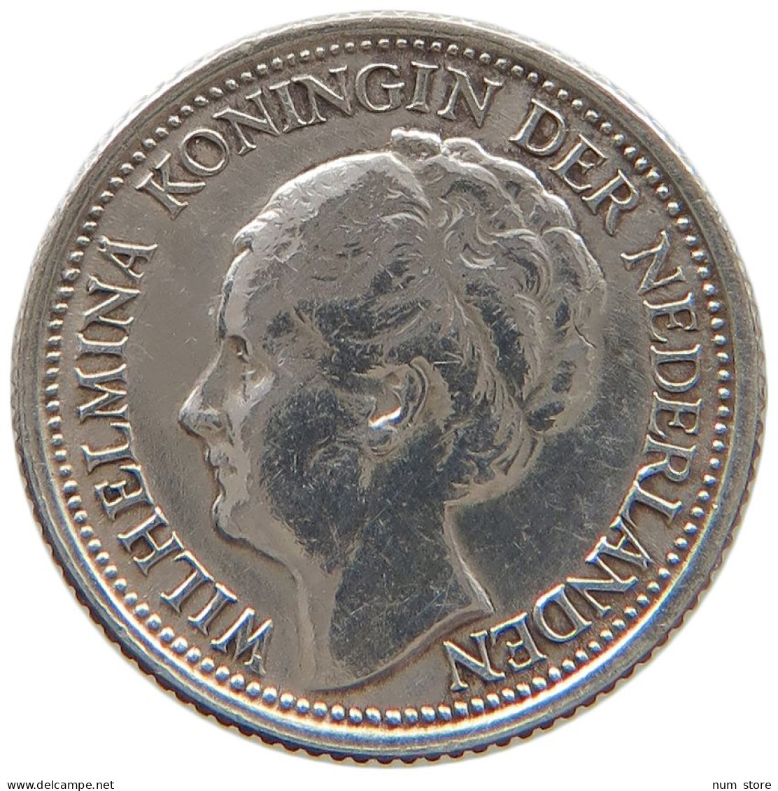 NETHERLANDS 10 CENTS 1941 #a063 0555 - 10 Cent