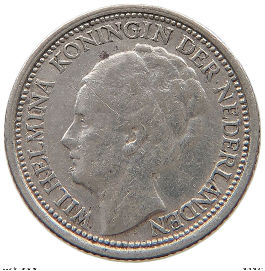 NETHERLANDS 10 CENTS 1939 #a044 1043 - 10 Cent