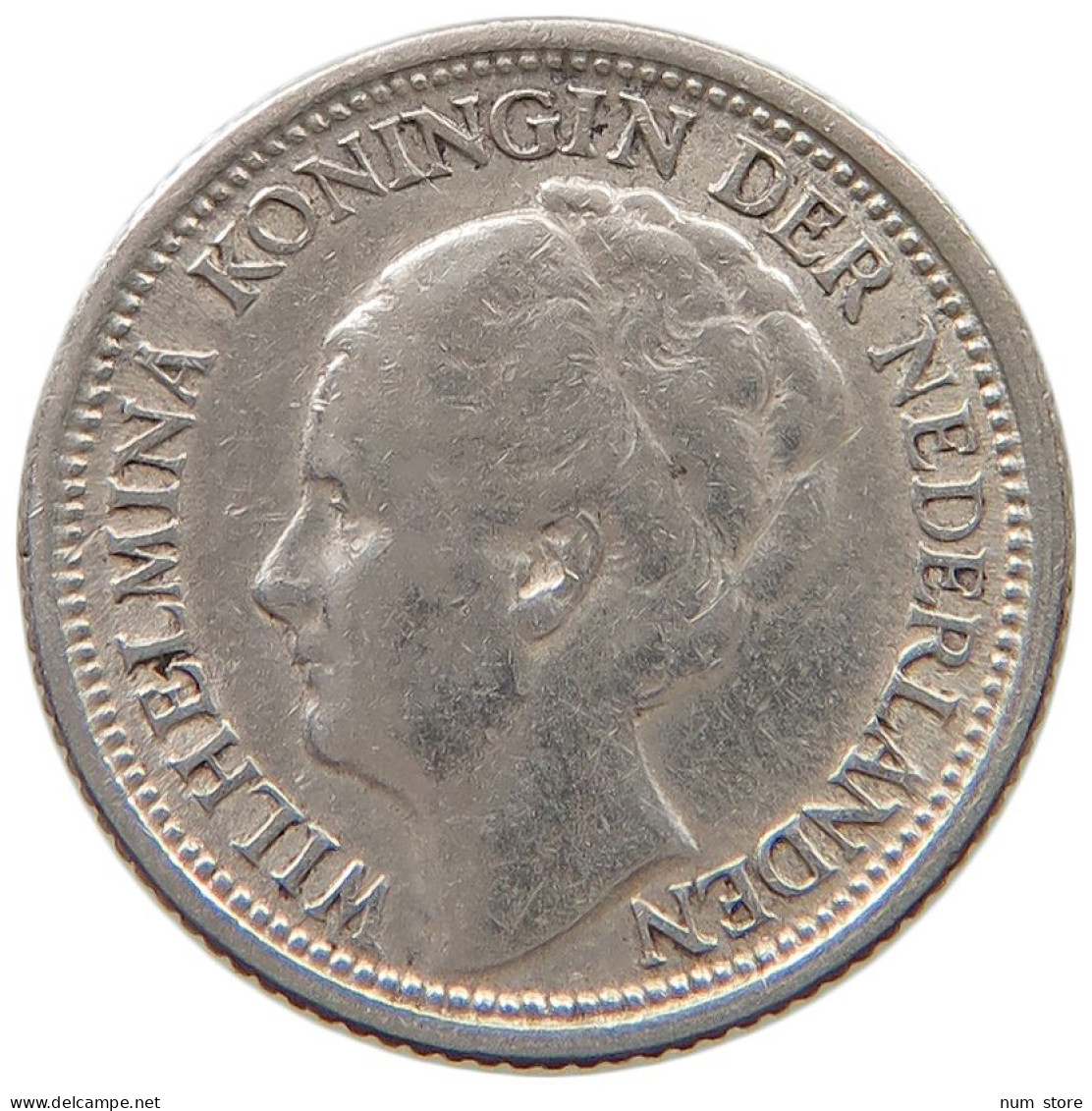 NETHERLANDS 10 CENTS 1938 #a045 0929 - 10 Cent