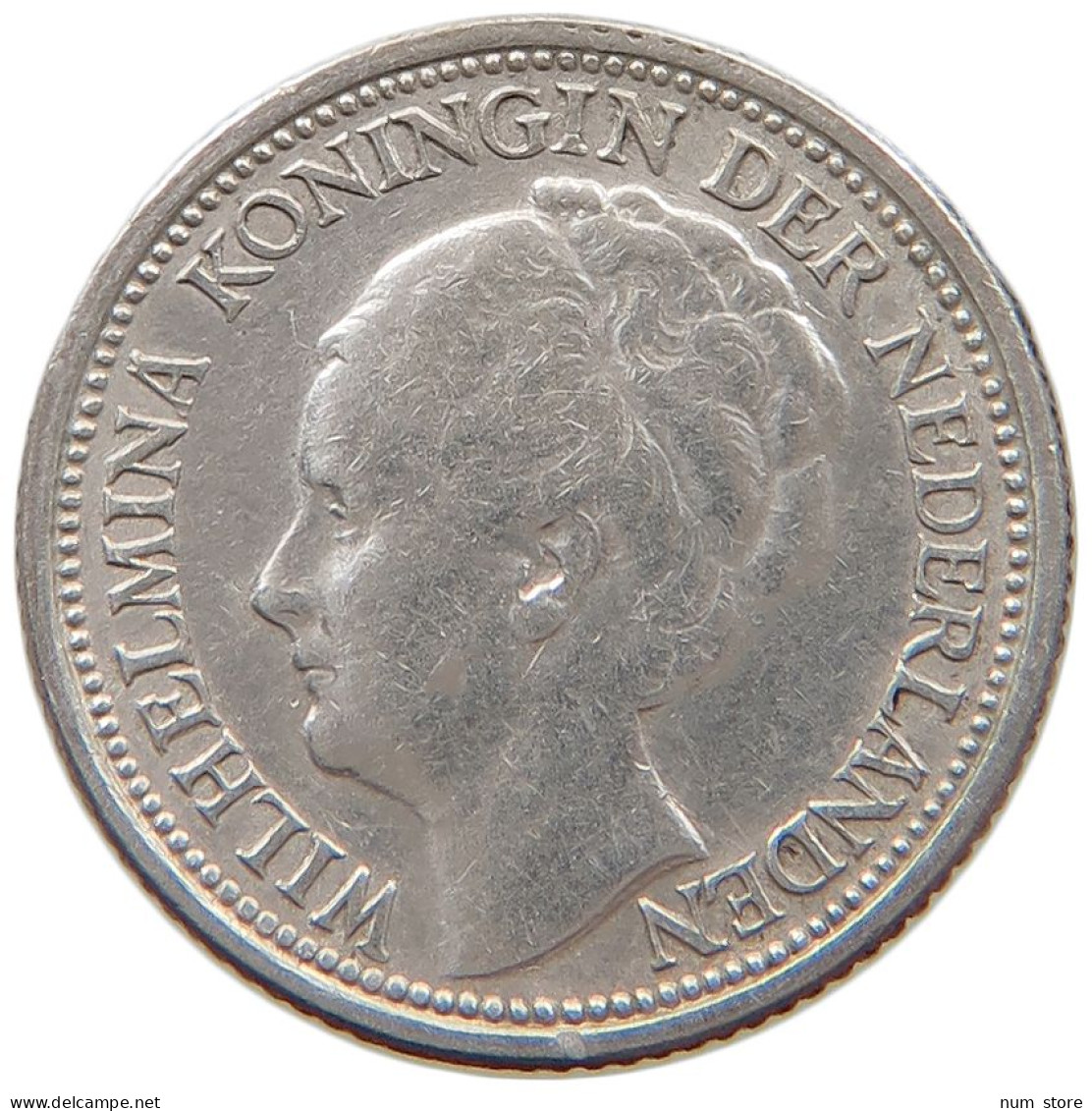 NETHERLANDS 10 CENTS 1937 #a063 0557 - 10 Cent