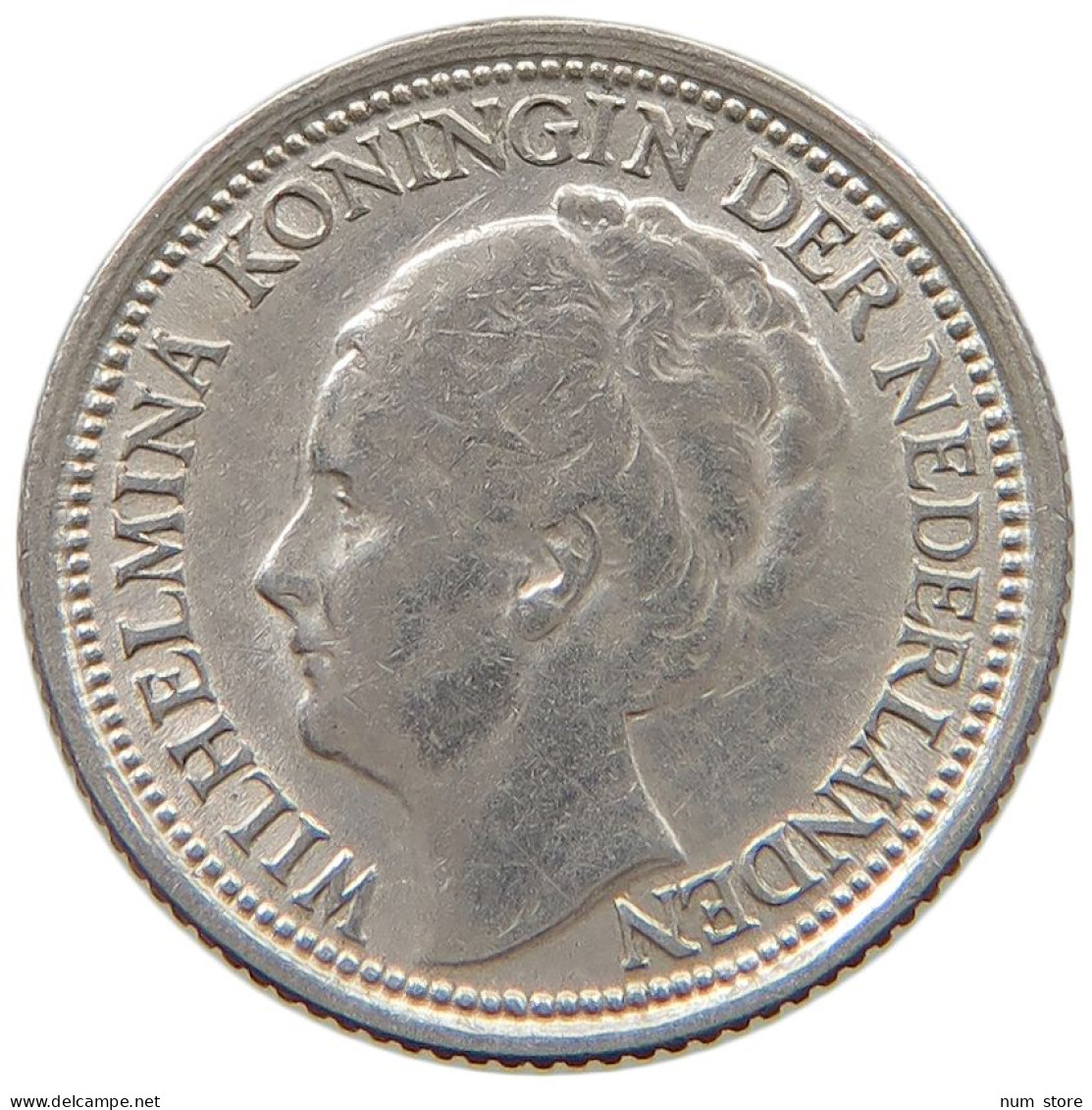 NETHERLANDS 10 CENTS 1938 #a044 1039 - 10 Cent