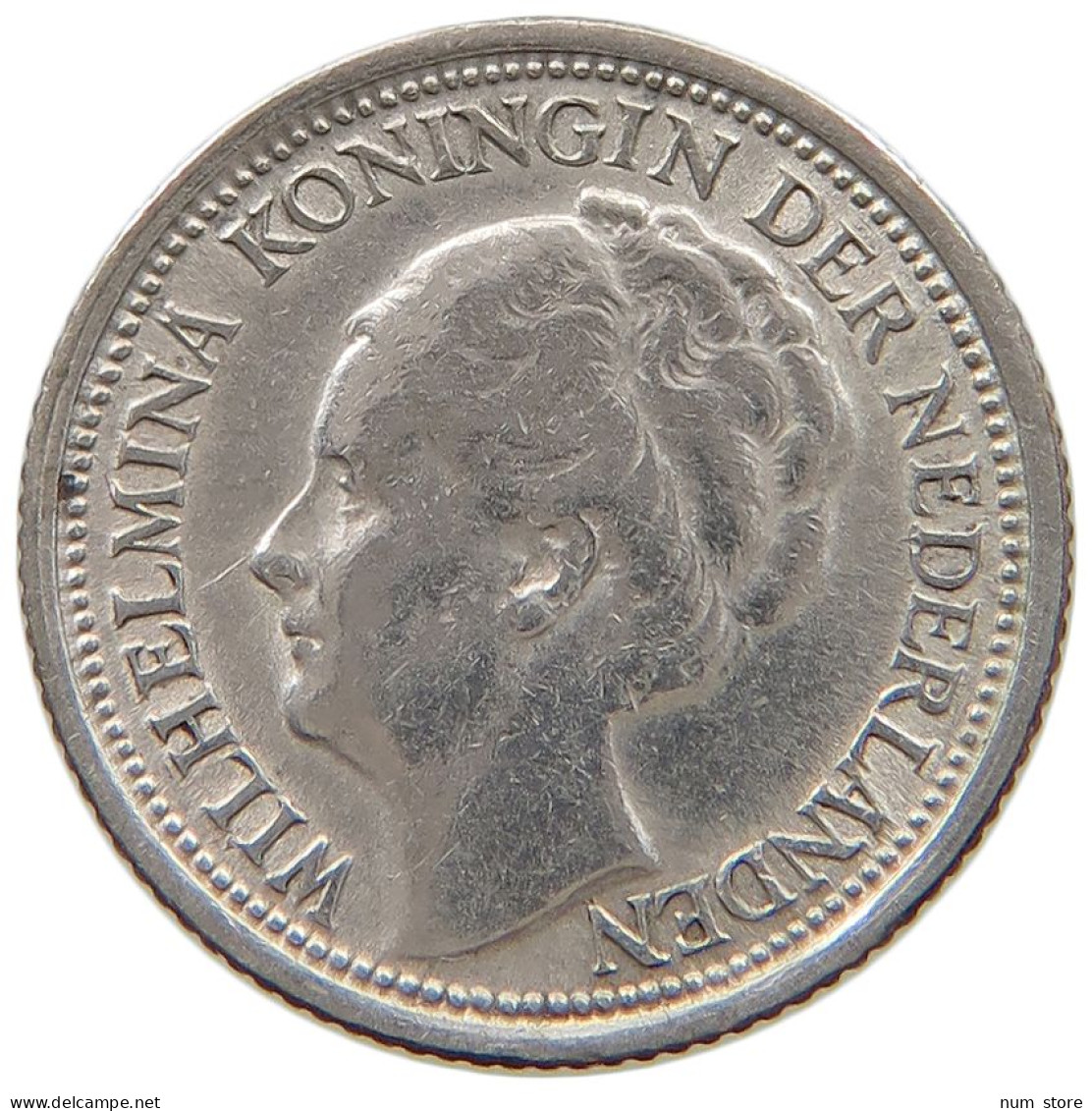NETHERLANDS 10 CENTS 1937 #a045 0913 - 10 Cent