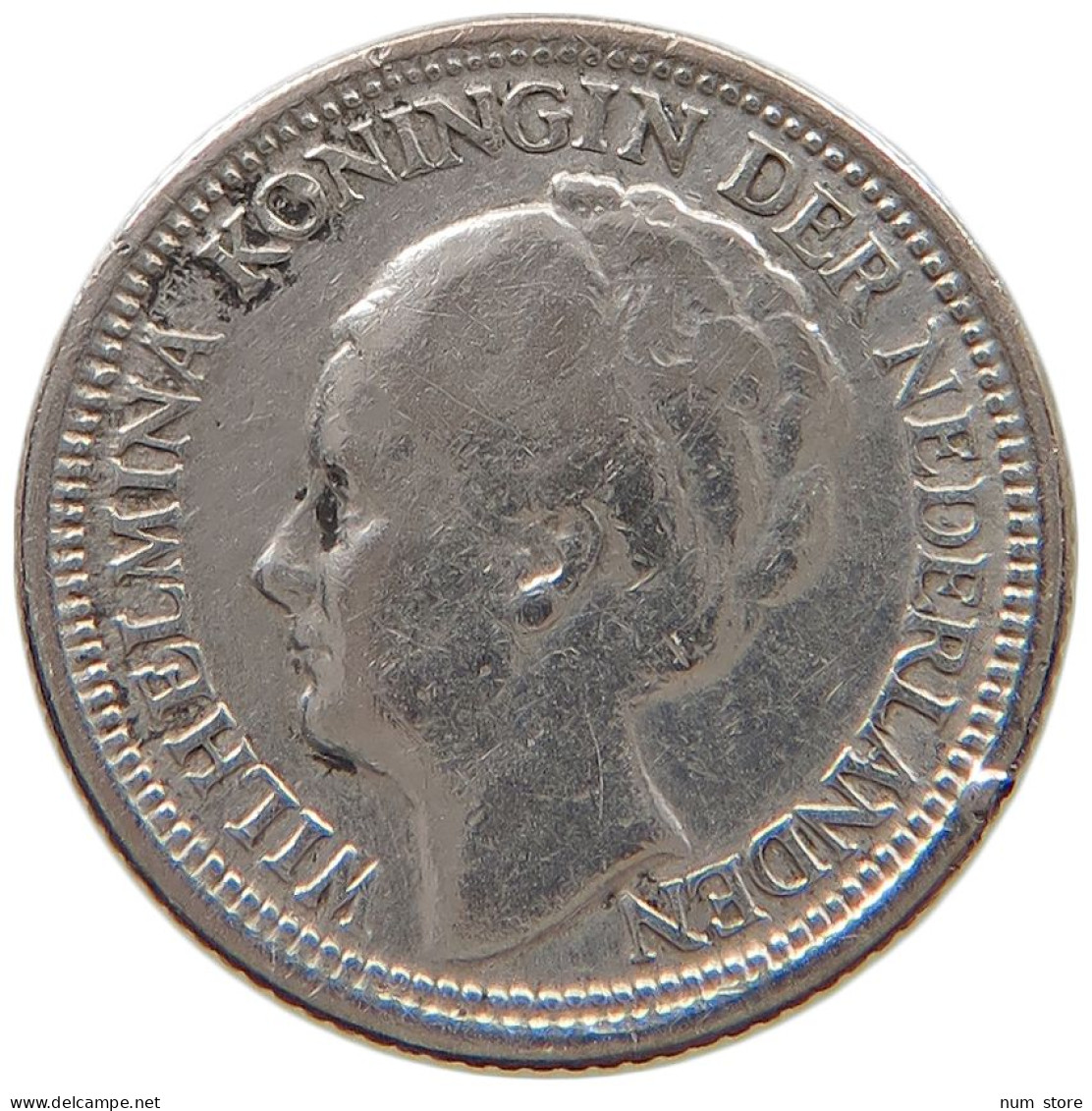 NETHERLANDS 10 CENTS 1937 #a063 0563 - 10 Cent