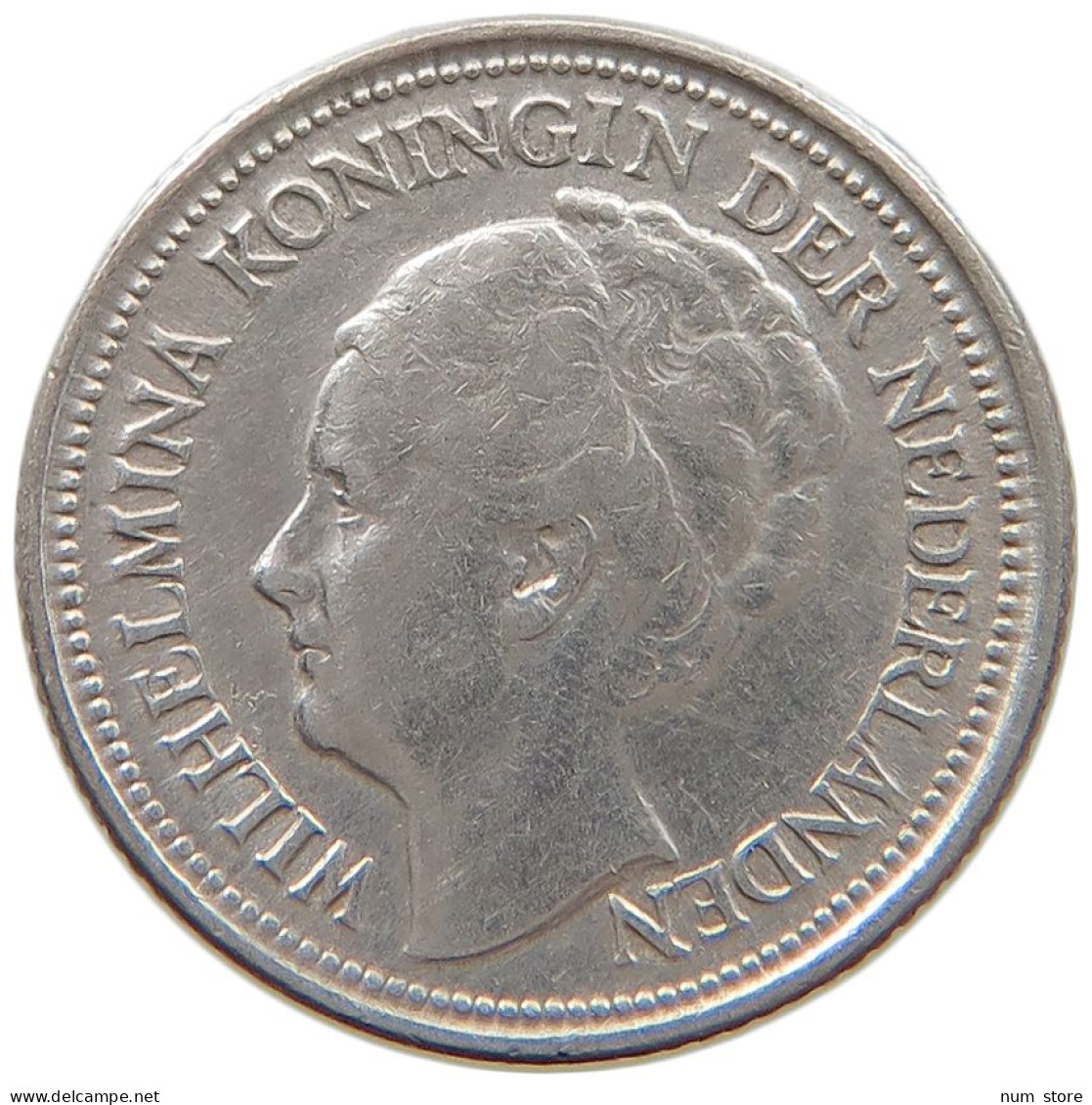 NETHERLANDS 10 CENTS 1936 #a063 0545 - 10 Cent