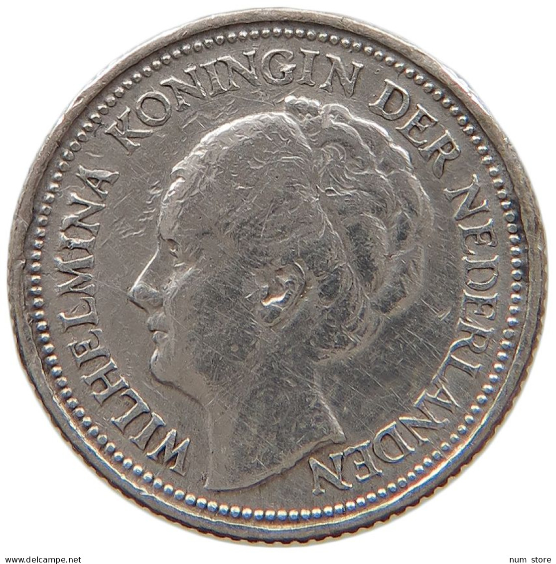 NETHERLANDS 10 CENTS 1936 #a063 0565 - 10 Cent