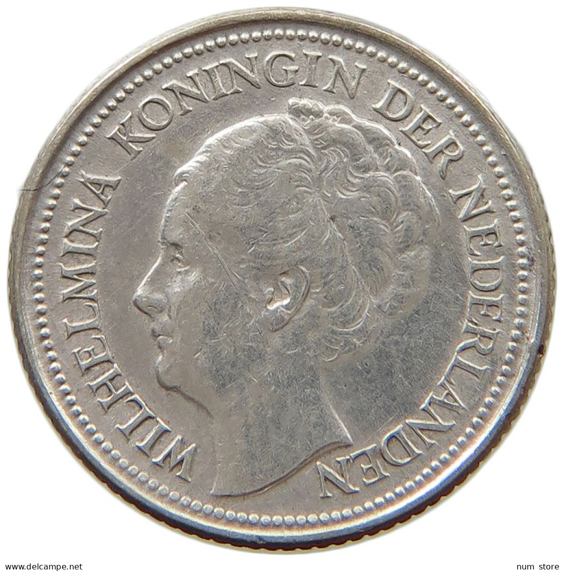 NETHERLANDS 10 CENTS 1936 #a069 0417 - 10 Cent