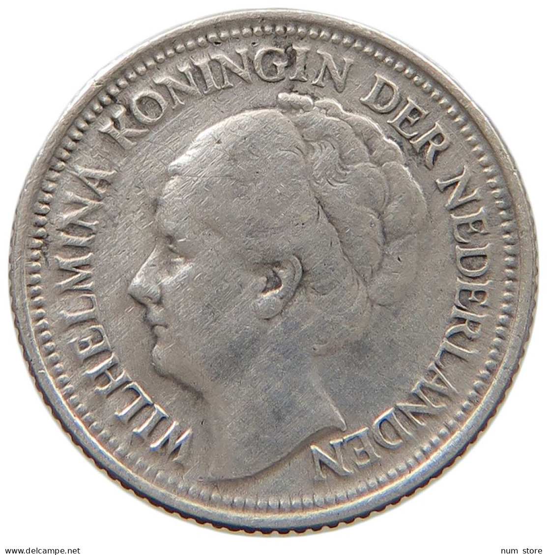 NETHERLANDS 10 CENTS 1936 #a044 1047 - 10 Cent