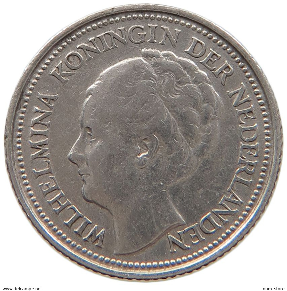 NETHERLANDS 10 CENTS 1935 #a063 0561 - 10 Cent