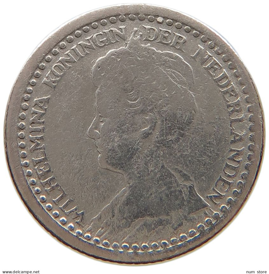 NETHERLANDS 10 CENTS 1925 #a063 0525 - 10 Cent