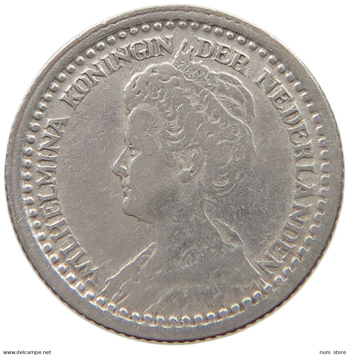 NETHERLANDS 10 CENTS 1921 #a004 0423 - 10 Cent