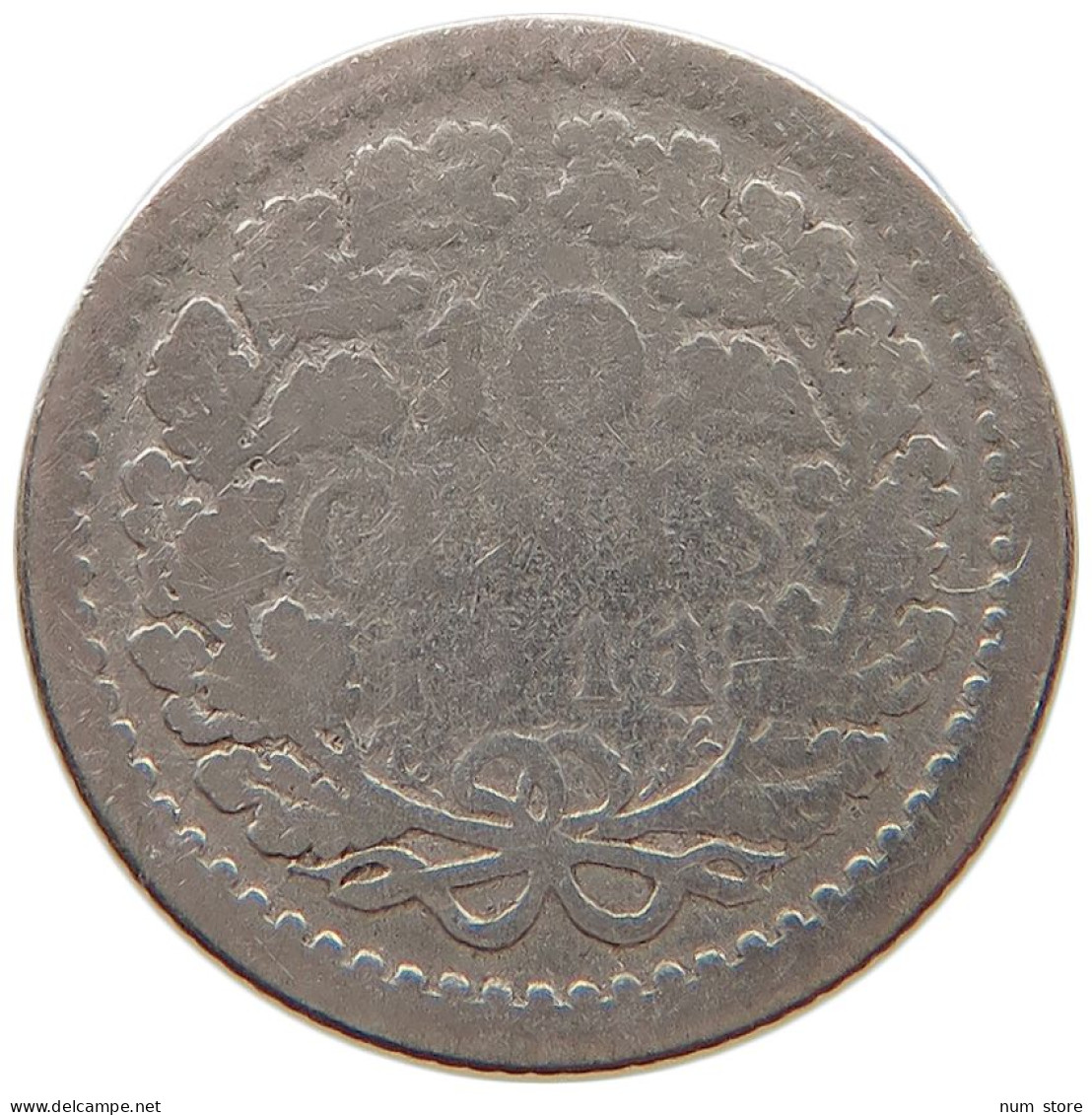 NETHERLANDS 10 CENTS 1911 #a063 0527 - 10 Cent