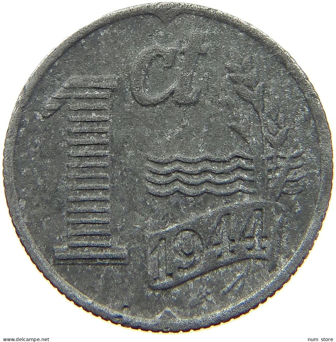 NETHERLANDS 1 CENT 1944 #a086 0295 - 1 Cent