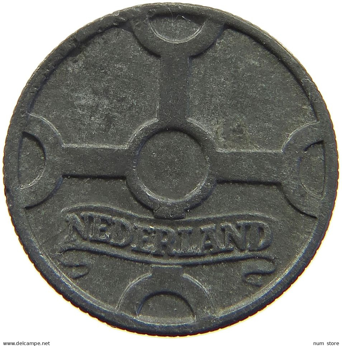 NETHERLANDS 1 CENT 1942 TOP #a006 0609 - 1 Centavos