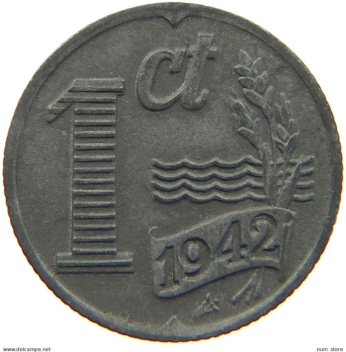 NETHERLANDS 1 CENT 1942 #c014 0503 - 1 Cent