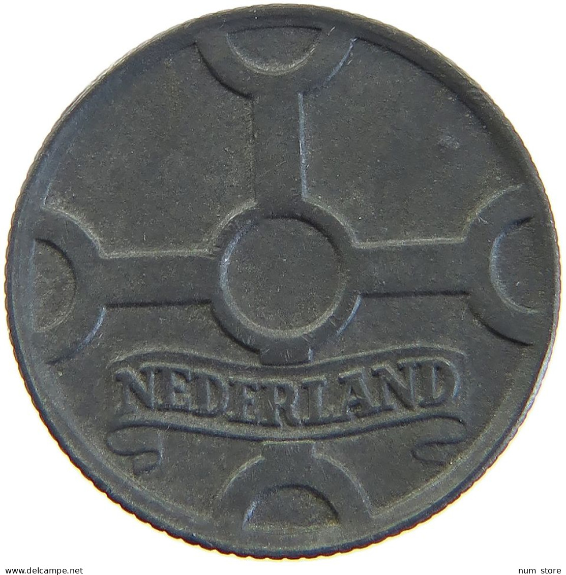 NETHERLANDS 1 CENT 1942 #a068 0467 - 1 Centavos