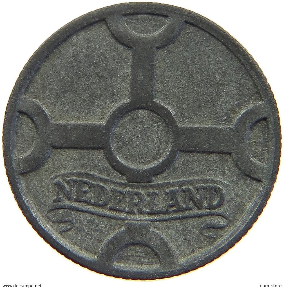 NETHERLANDS 1 CENT 1942 #a006 0759 - 1 Centavos