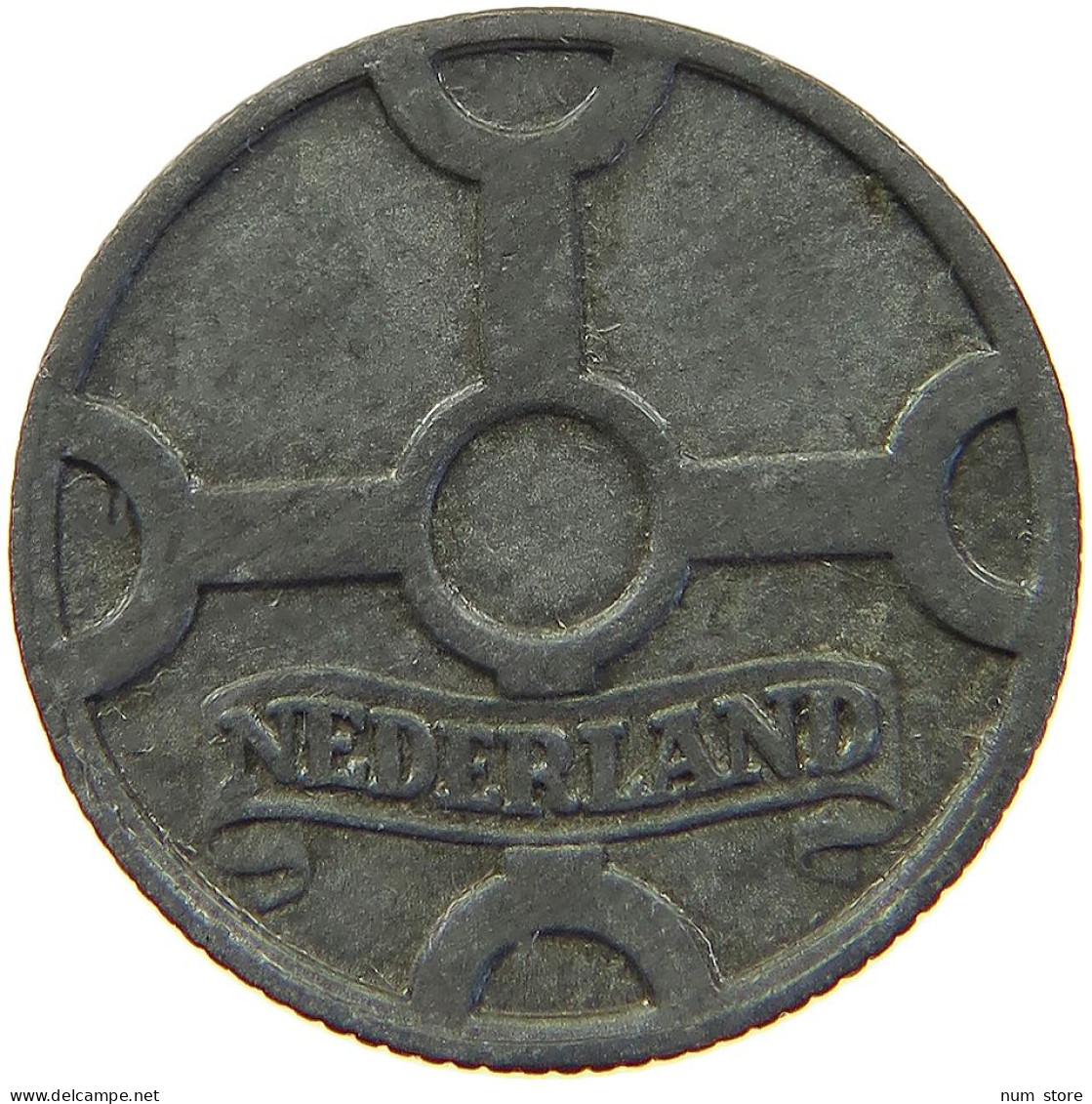 NETHERLANDS 1 CENT 1942 #a006 0599 - 1 Centavos