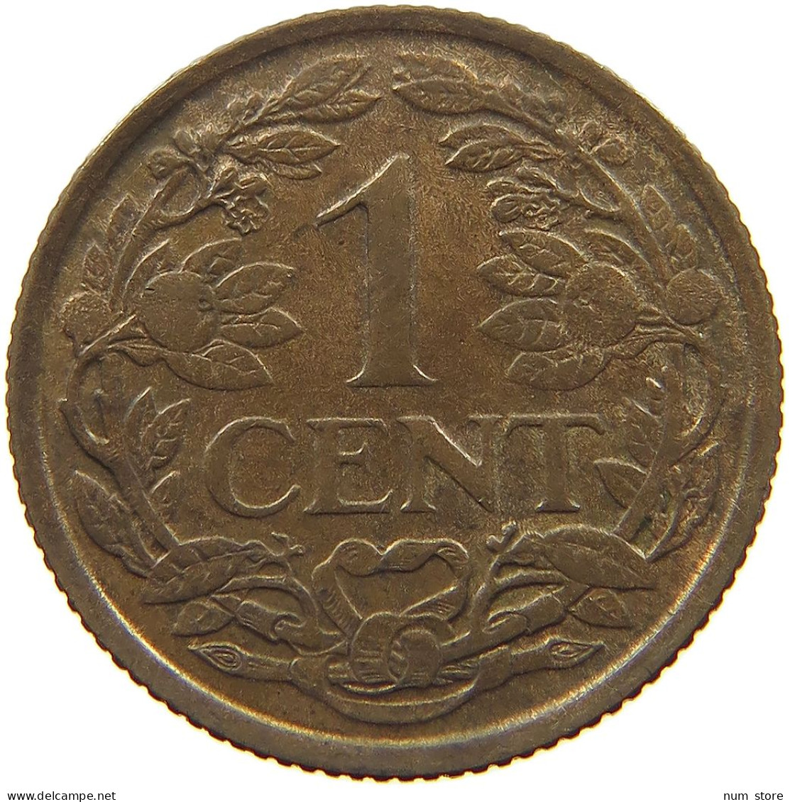 NETHERLANDS 1 CENT 1941 TOP #c083 0475 - 1 Cent