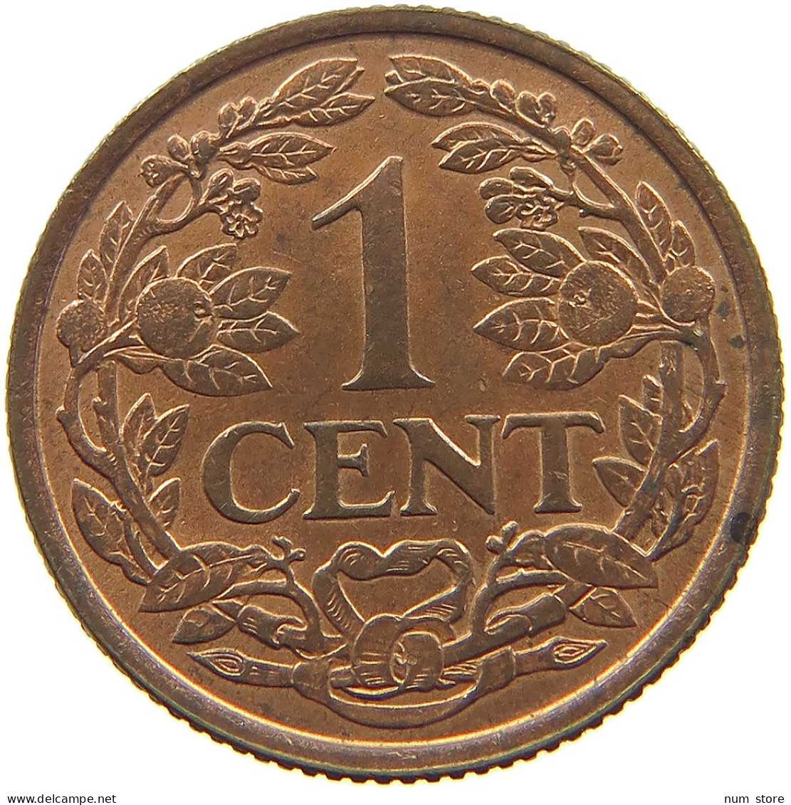 NETHERLANDS 1 CENT 1940 TOP #c022 0539 - 1 Cent