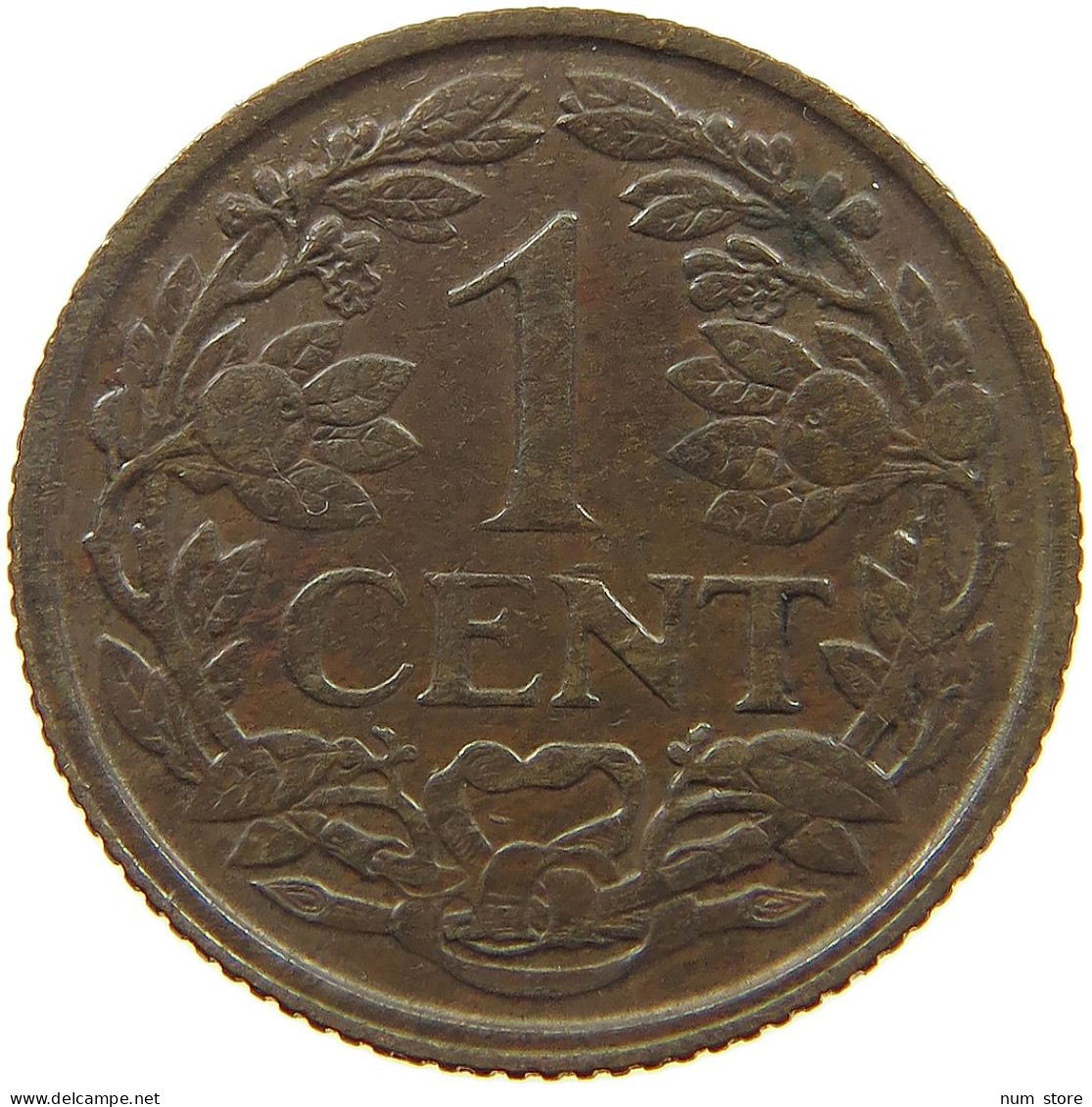 NETHERLANDS 1 CENT 1940 #a013 0461 - 1 Cent