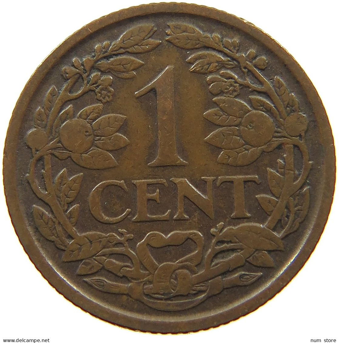 NETHERLANDS 1 CENT 1929 #a032 0395 - 1 Cent